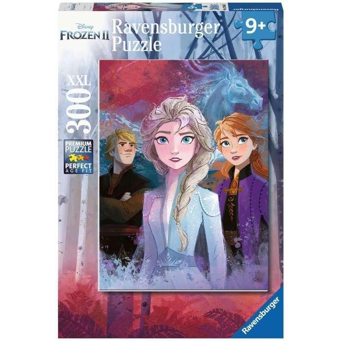 Puzzle 300 pièces XXL : La Reine des Neiges 2 (Frozen 2) : Elsa, Anna et Kristoff