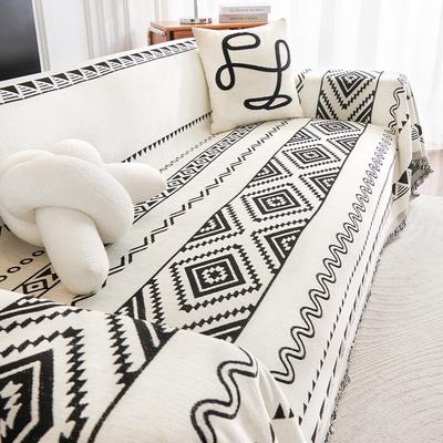 Chenille Sofa Cover Cloth, All-season Universal New Sofa Cushion, Non Slip Sticker Cover, Blanket Cover