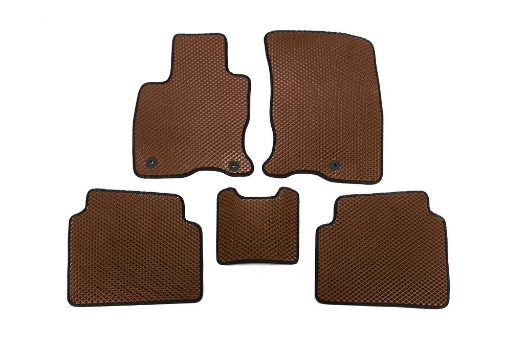 EVA Mats (Hybrid, Brown) for Ford Kuga/Escape 2019-rr