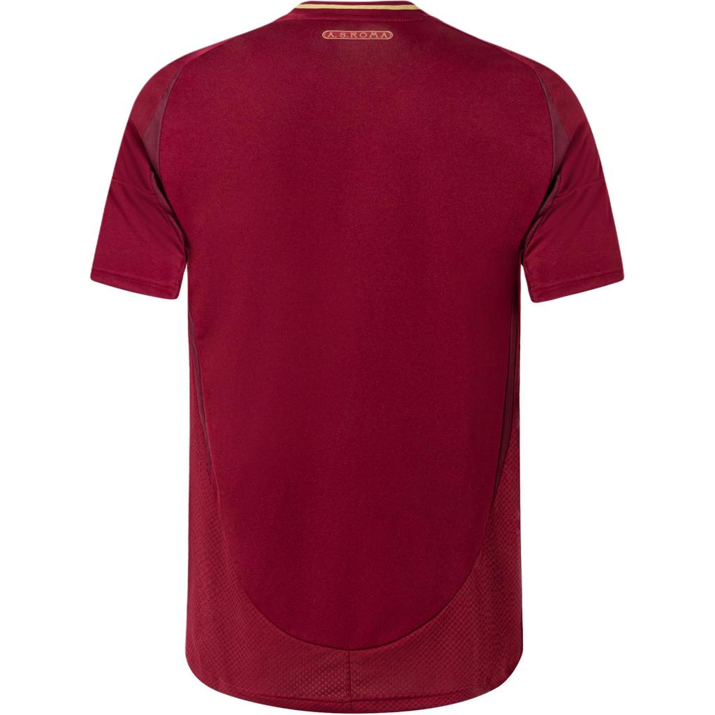 Adidas As Roma 24/25 Home Jersey, Comfortable And Soft Short Sleeve Soccer Shirt Men Tops Red IT6058