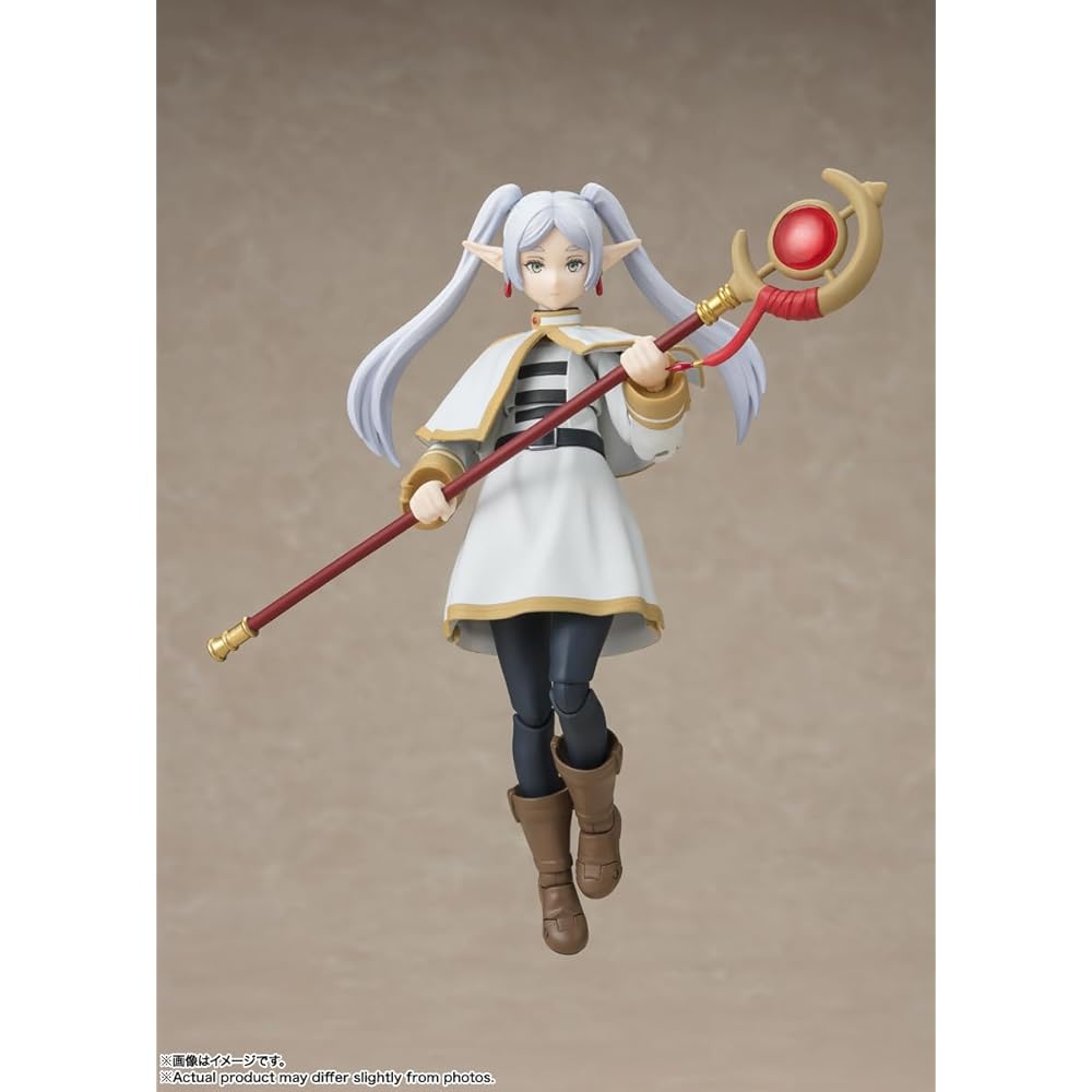 TAMASHII NATIONS S.H. Figuarts Sousou no Frieren Frieren Figure 140mm PVC ABS Painted Action Figure
