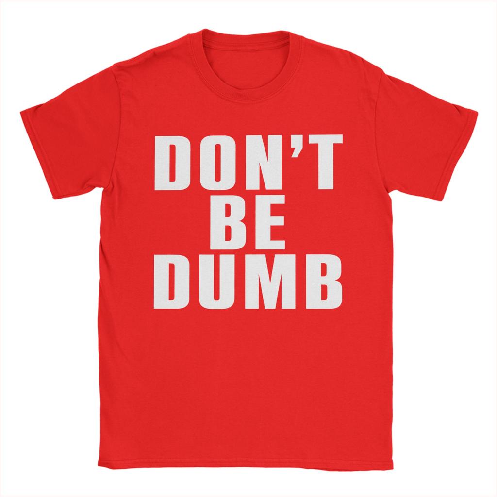 AAsap RRocky T Shirt Summer Dont Be Dumb Cotton T Shirts For Unisex Harajuku Design Tee Shirt Short Sleeves Streetwear Tops