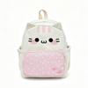 Schoolbag cute cartoon polka dot backpack female student travel cat small backpack high value versatile light class bag