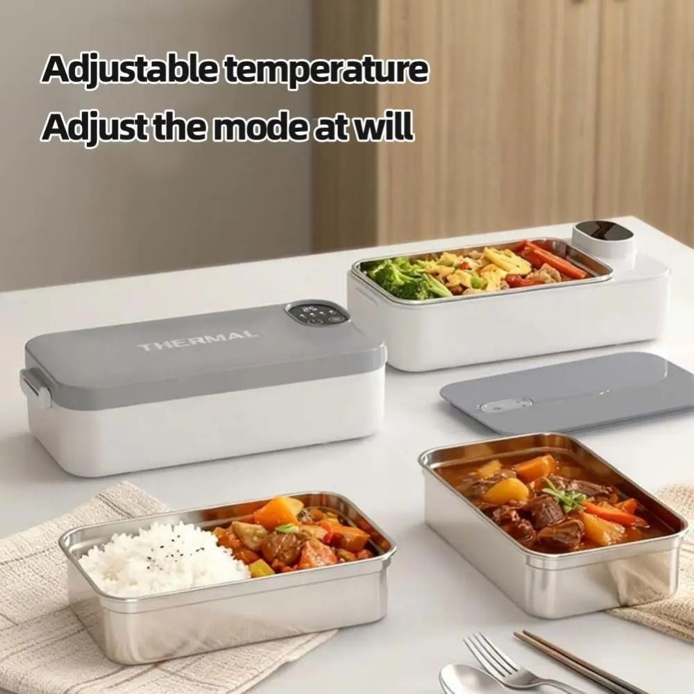 Heating Function Food Warmer Rechargeable Electric Heated Lunch Box USB Heated Lunch Box Travel