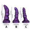 Silikonowy korek analny Monster Dildo miękki penis zabawki erotyczne para stymulator waginy damski masturbator korek analny sex shop produkty erotyczne