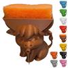 Highland Cow Sponge Holder 3D Printed with Built-In Drain Keeps Sponges Dry Cute Cow Design Fun Practical Kitchen Accessory Gift