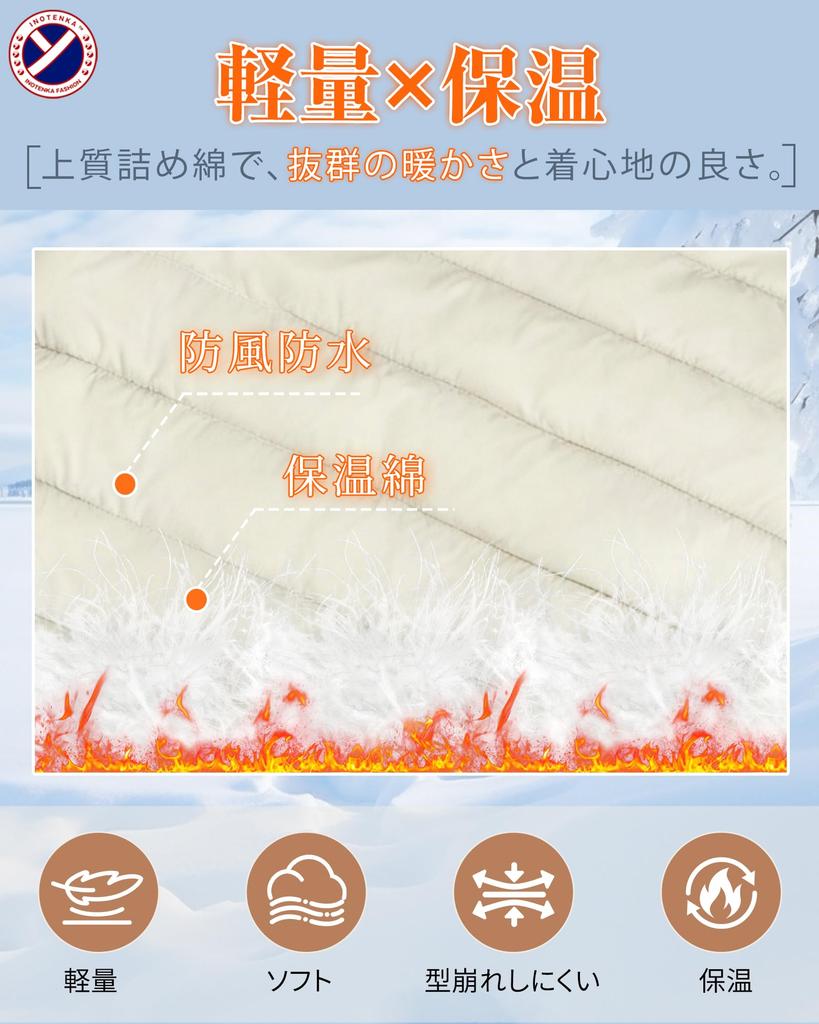 Inotenka Short Jacket with Padded and Warm Padded Coat for Fall and Perfect for Commuting and Sizes Light Women's Ultra-Lightweight Hood, Lightweight,