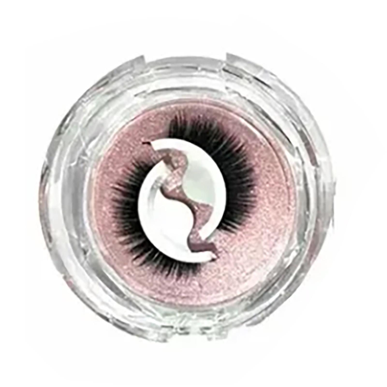 

3 пары накладных ресниц, самоклеящиеся многоразовые толстые вьющиеся накладные ресницы с коробками для хранения