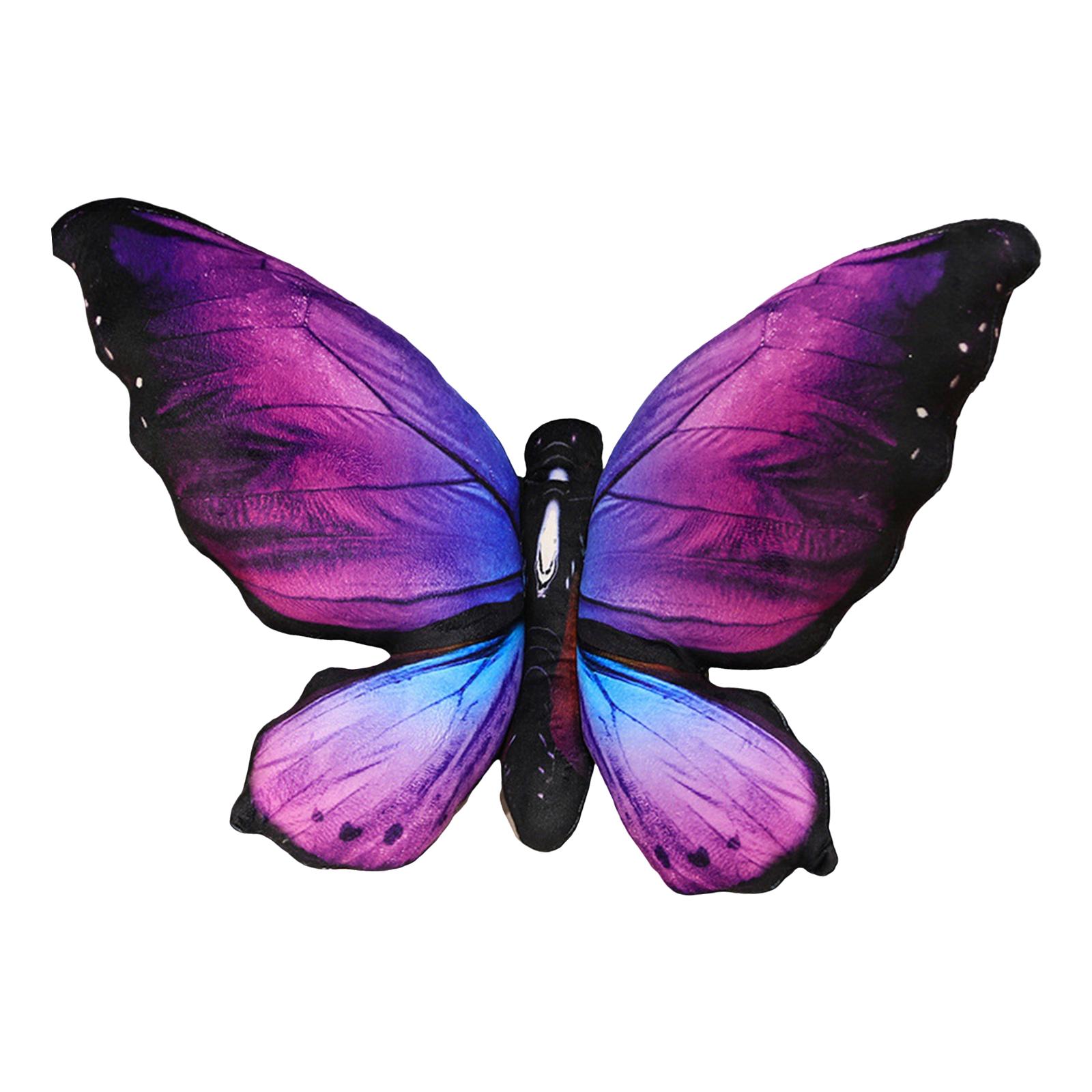 

Butterfly Pillow Throwing Pad Short Plushes Cushions Cute Girl Toy for Bedroom Sofa Home Decoration Home Cushions F