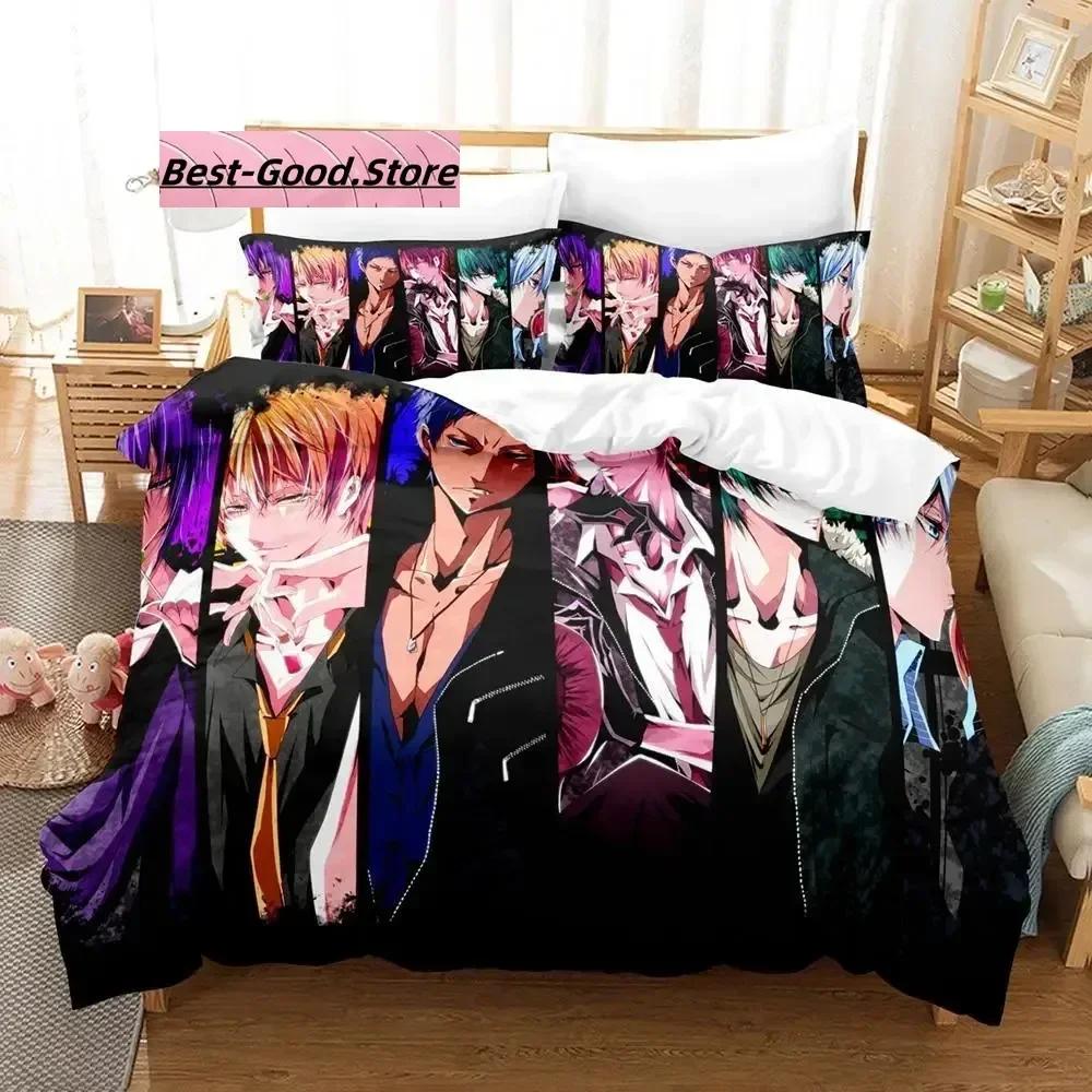 Comforter Kuroko'S Basketball Bedding Set Single Twin Full Queen King Size Bed Set Aldult Kid Bedroom S 3D Print Anime