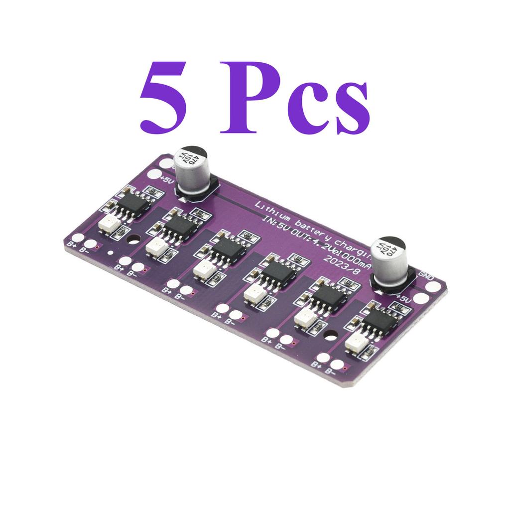 1~100Pcs 6 Channel Independent Charging Array 4.2V3.7V 18650 Lithium Battery Charging Circuit Simultaneous Electr Vehicle charge