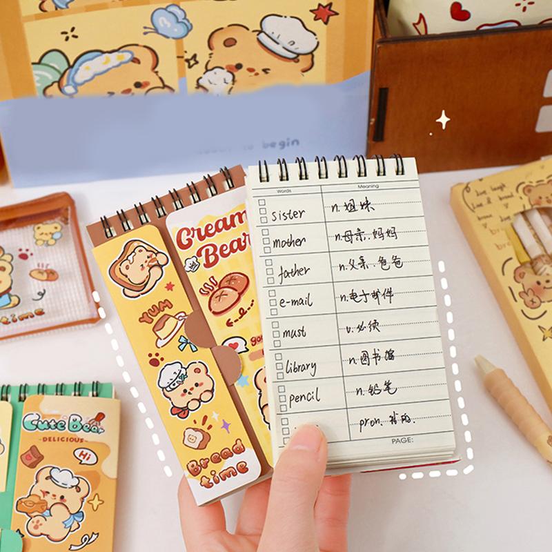 

1Set Creative Cute Little Bear Stationery Set Cartoon Stationery Blind Bag Birthday Gifts Funny Stationery Set School Supplies