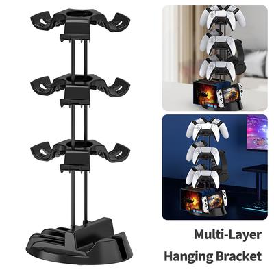 1/2/3 Tier Universal Gamepad Holder Gaming Handle Display Bracket Game Controller Hanger for PS Series/Steam/Switch Game Console