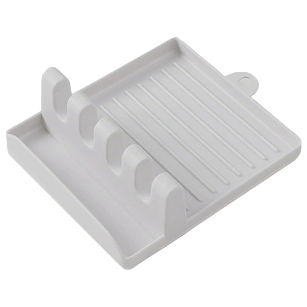 Pot Lid Rack Plastic Kitchen Spoon Holder Fork Spatula Rack For Kitchen Organizer Pan Cover Shelf Tableware Storage