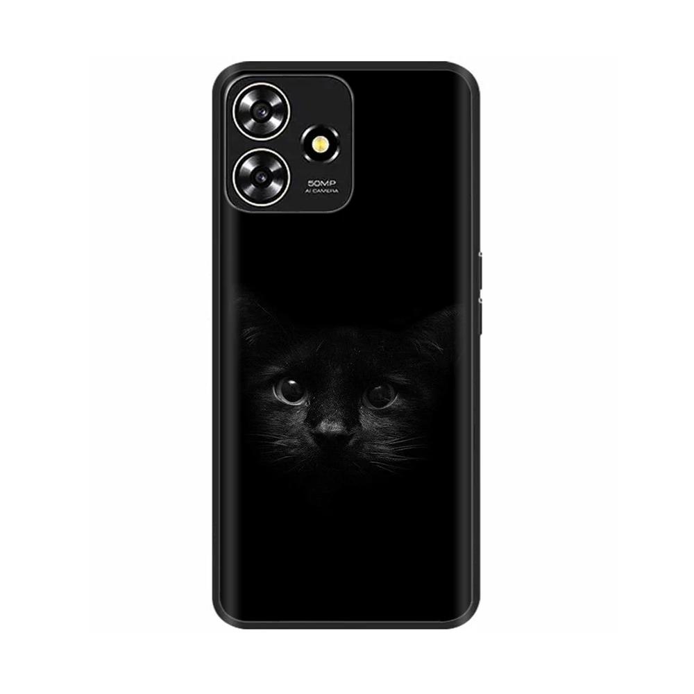 For ZTE Blade A73 4G Phone Case Lovely Silicone Back Cover For ZTE Blade A73 4G A 73 Cases Liquid Silicon Anti Drop Funda Coque