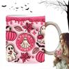 Gift Ceramic Halloween Coffee Mug With Handle Spooky Tea Mug 3D Ghost Mug