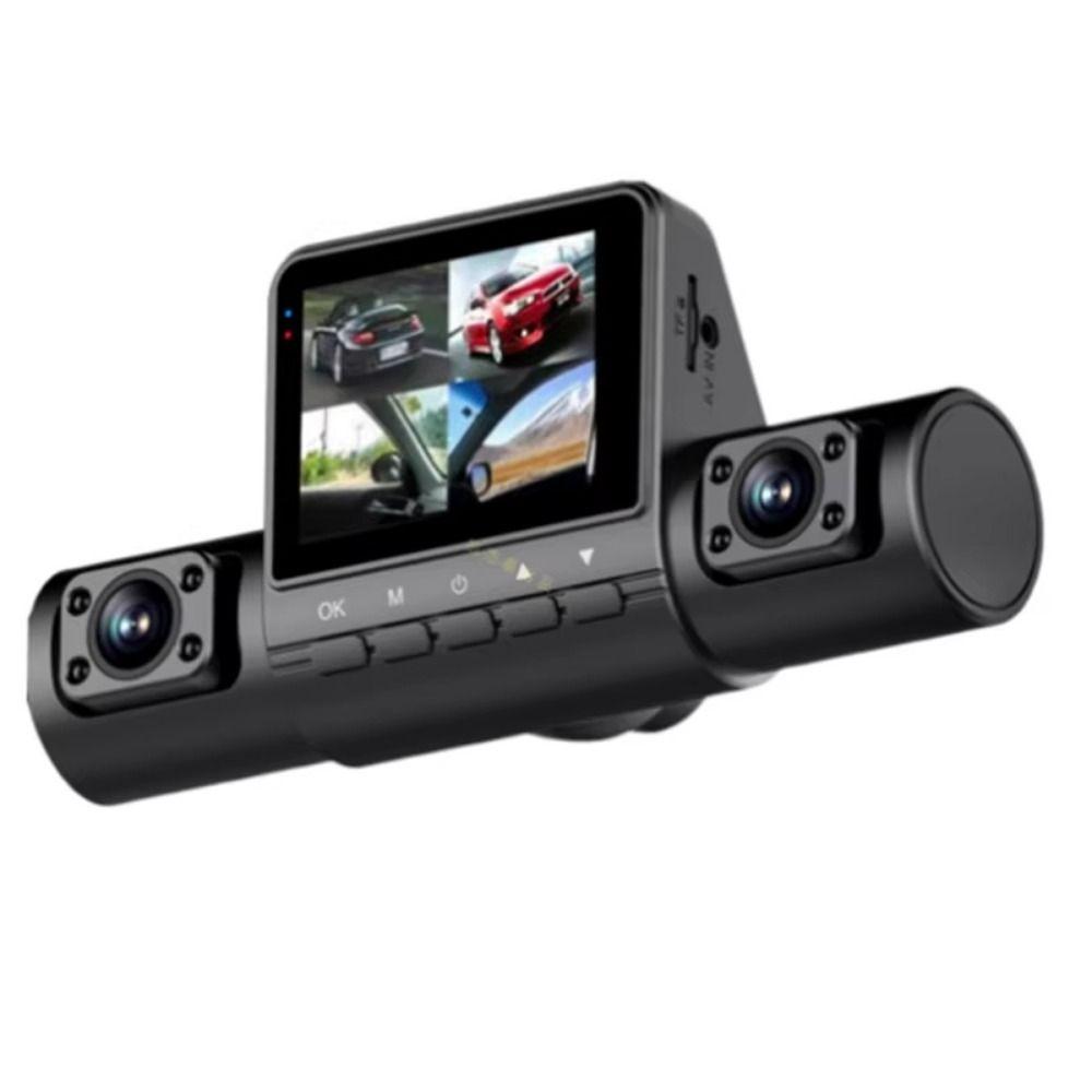 64GB Card Four-Channel Dash Cam Quad-record 24H Parking Monitor Vehicle