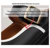 2026 Women's Mary Jane Sandals: Square Toe, Height-Boosting Thick Sole, Breathable Platform, Chunky Heel, Versatile Plus-Size Leather Shoes