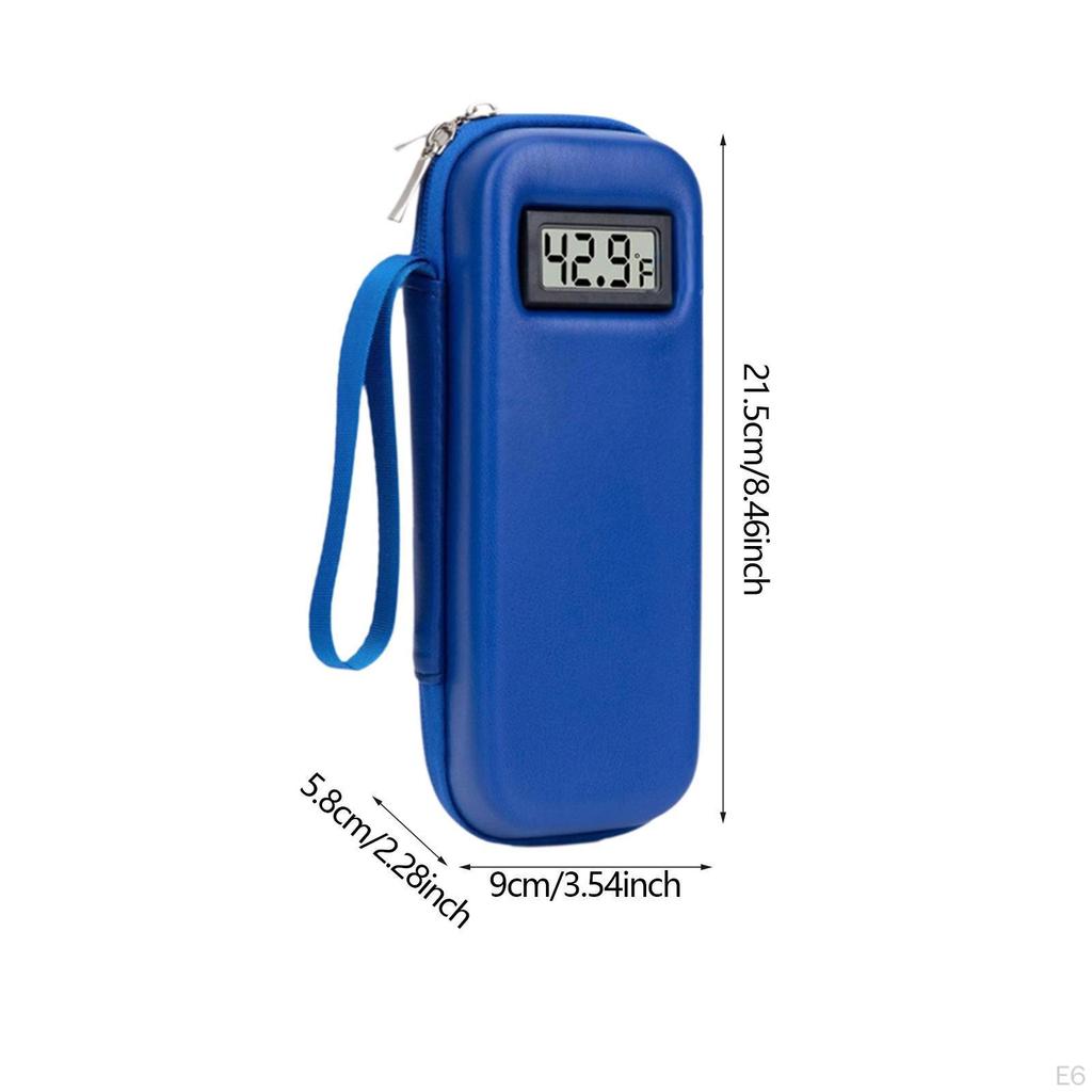 Insulin Cooler Travel Case Insulated Cooling Bag for Diabetic Supplies Trips