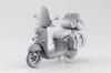 Aoshima Bunka Kyozaisha Yuru SEASON3 The Bike Series Rin Scooter Scale Plastic Model Camp No.YU-01 Shima's 1/12 Color-coded (Motorcycle)