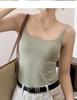 Women's Camisole with Built-in Bra, Padded Cups, Backless Design, Sleeveless Option, Wear as Outerwear or Base Layer