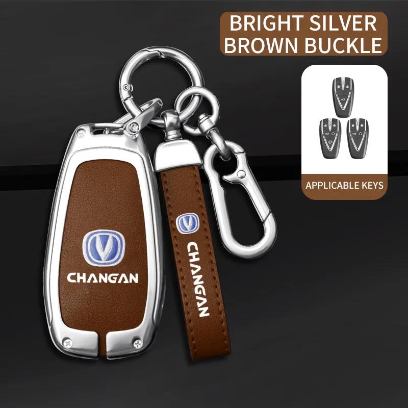 Car Key Case Cover For Changan Cs35Plus Cs35 Plus Cs55 Plus Cs75 Plus Eado Uni-T Uni K Oushang X5 X7 Ev