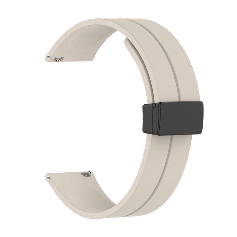 Huawei GT3/GT4 Universal Band: 20mm/22mm Silicone Magnetic Buckle Replacement