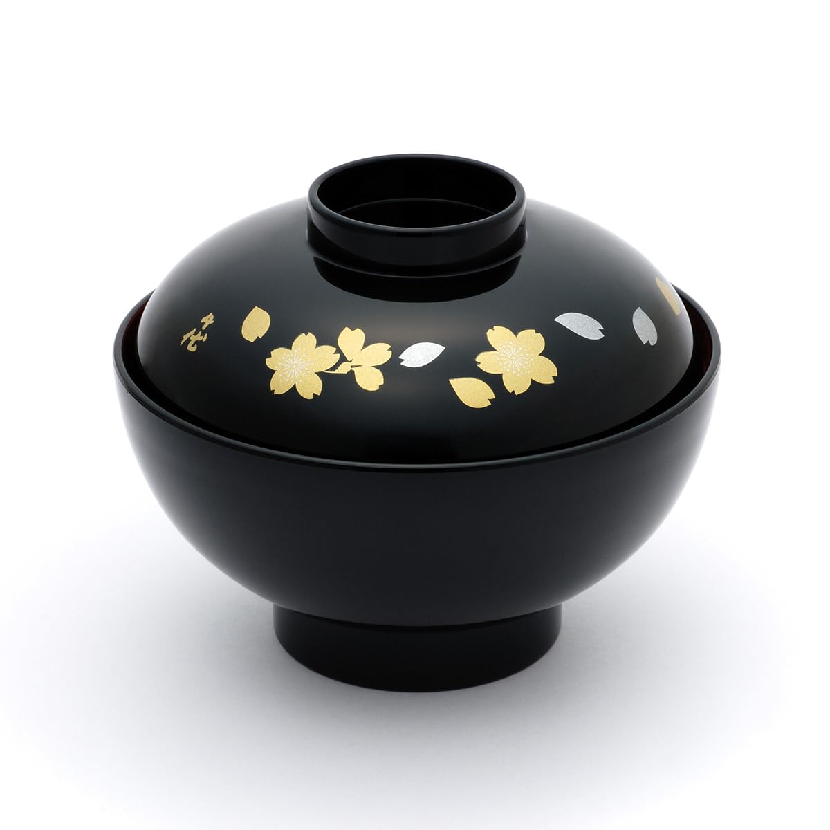 

Showa Uno Chiyo Zoni Bowls Set of Microwave and Dishwasher Safe (Mai Sakura, 3) - чёрный