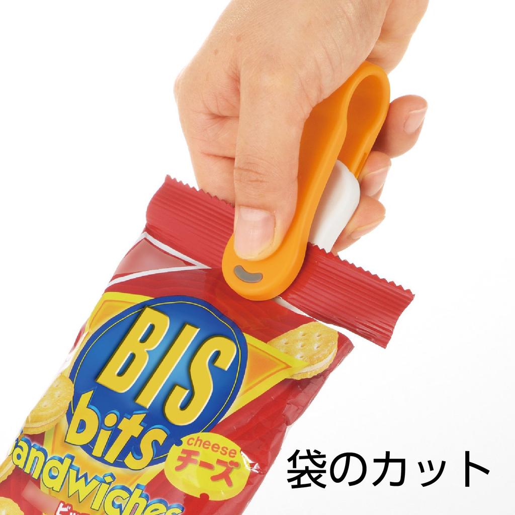 Akebono Sangyo Made in One tool for opening bags and cutting packaging Cutting mode can be changed by the sliding Cuts in either direction or Magnetic