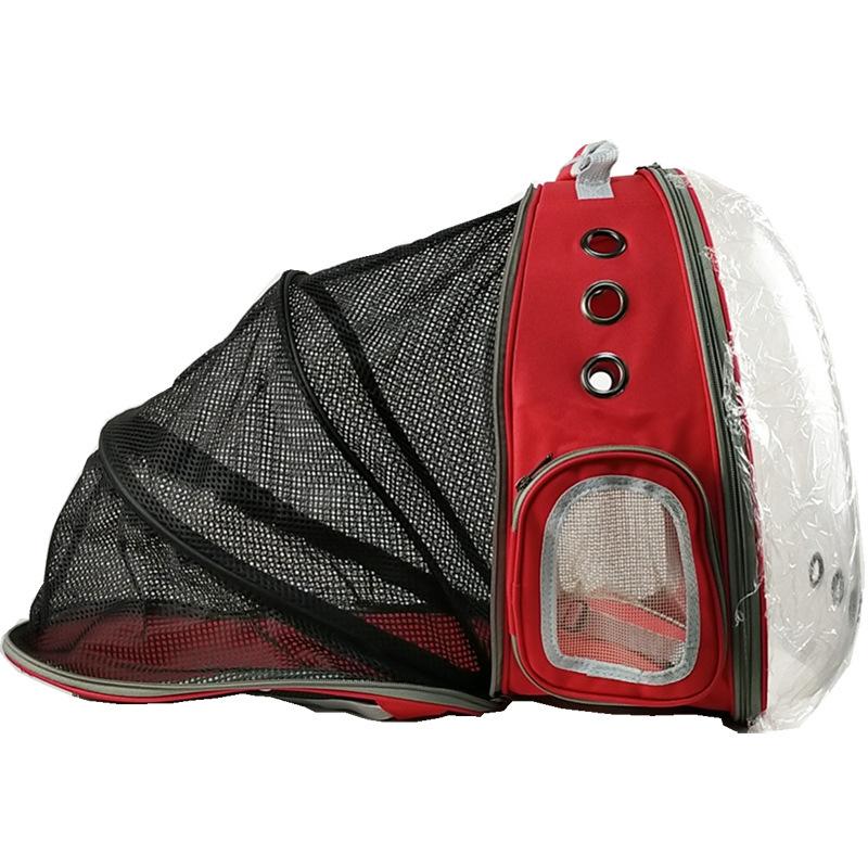 Space Capsule Backpack Pet Bag Breathable Transparent Dog and Cat Pet Backpack Portable Cat Bag