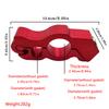 Universal Handlebar Lock for Motorcycle & Electric Bike – Anti-Theft Steering Immobilizer, Durable Alloy Body with Double Keys