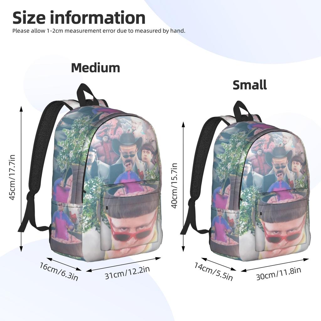 RIP Oliver Tree 1993-2026 Backpack for Men Women Cool High School Work Daypack Laptop Computer Shoulder Bag with Pocket