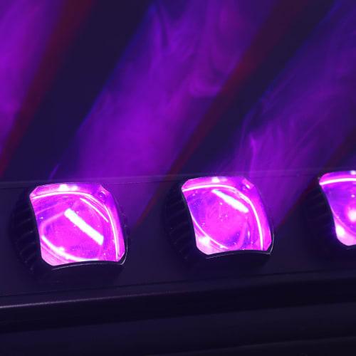 Betopper 10x15W RGBW 4-in-1 LED Stage Lighting DJ Moving Light Strip Wash/Beam LED Light Bar, 39" Long, for Parties, Pubs, Clubs, Weddings, Events, Ca