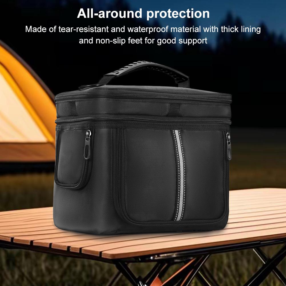 Wodoodporne etui transportowe do przechowywania stacji zasilania BLUETTI EB3A 268Wh z akumulatorem LiFePO4, ochronna torba do przechowywania