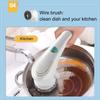 5-in-1Multifunctional Electric Cleaning Brush Usb Charging Bathroom Wash Brush Kitchen Cleaning Tool Dishwashing Brush Bathtub