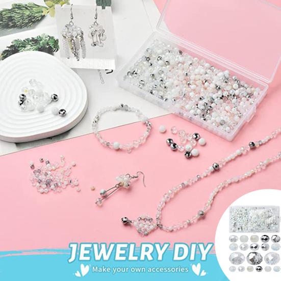 

Бусины-разделители Многофункциональные DIY Ручная работа Свободные стеклянные бусины круглой формы Магазин ручной работы