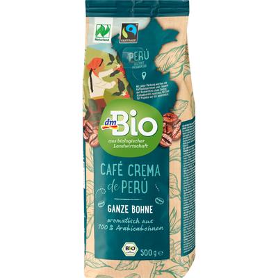 Deutschland DM dmBio DM Bio Cafe Crema de Peru Kaffeebohnen 500g