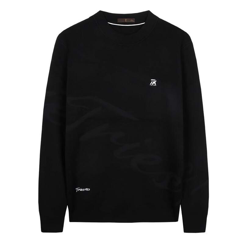 

TRIES Men s Autumn/Winter Pullover Knit Sweater 91246E0526 M (EU 48)