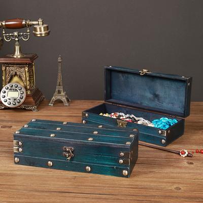 Antike gespleißte Aufbewahrungsbox aus Holz mit Schlosspasswort Holzkiste Schmuckzertifikat Krimskrams Aufbewahrungsbox Film