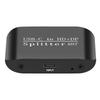 Type-C To HDMI+DP 1x2Laptop Splitter MST Two-Screen Display One Input Two Output