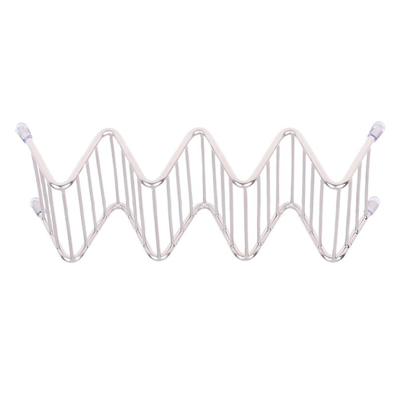 Taco Holder Mexican Pizza Roll Shelf Burrito Potato Chips Rack Shells Taco Rack Stainless Steel Creative Tableware Pancake Stand