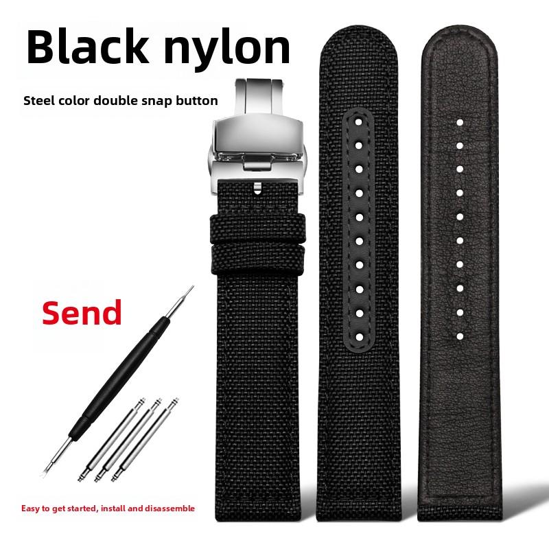 20mm 21mm 22mm For Seiko SRPC31J1 SRPC63J1 Citizen Hamilton Watchband Sports Nylon Canvas Watch Strap Khaki Green Men Bracelet