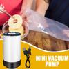 Low Noise Electric Vacuum Pump Mini Body Compressed Bag Air Pump Vacuum Bag Pump  Food Preservation