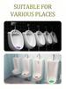 1/3/5/10pcs Men's Urinal Anti Clogging Aromatic Sheet, Five Fragrances (Lavender, Lemon, Apple, Oran