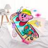 Kitty Kirby Gaming Adventure Automatic Open/Close Umbrella   Compact Travel Umbrella, 8 Rib Heavy Duty Construction, Ideal Gift, 147