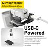 NITECORE NCF20 Outdoor Clip-on Fan Handheld Fan Portable Pocket Cooling Blower 43g for Fishing Camping Commute Hiking Concert