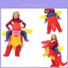Fun And Colorful Kids Inflatable Costumes Featuring Pterodactyl And Triceratops Designs For Halloween And Cosplay Events