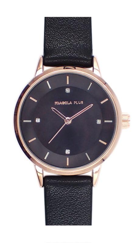 

Watch Fragola Plus Inner Ring Watch BK Black [Follow] N04120A-1 Women s