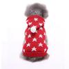 Festive Dog Sweaters: Snowflake, Christmas, Halloween, and Elk Designs
