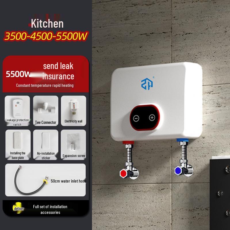 

Хуэй Цзякан Умный Мгновенный Электрический Водонагреватель: Компактное решение с постоянной температурой для установки под столешницу для кухни и ванной комнаты